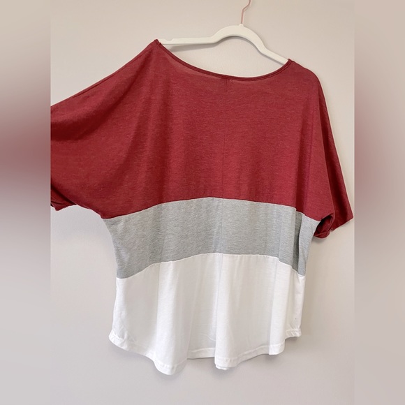 3 colour block tshirt - Picture 3 of 4
